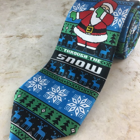 KNOTTY and NICE CHRISTMAS TIE - Picture 6 of 8